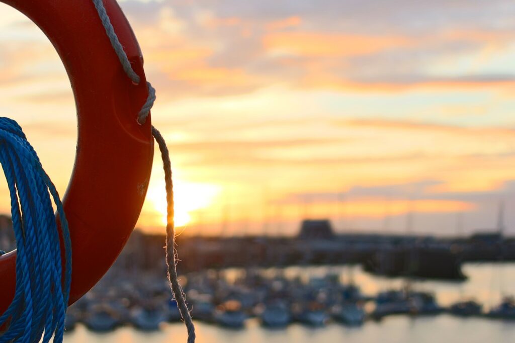 Ring buoy saves lives
